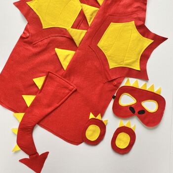Felt Dragon Costume For Kids And Adults, 3 of 12