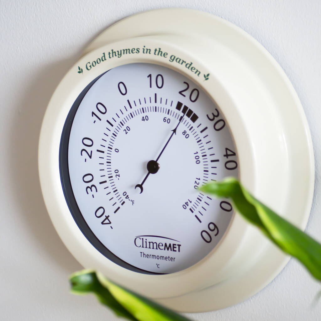 Customisable Garden Thermometer By ClimeMET | notonthehighstreet.com