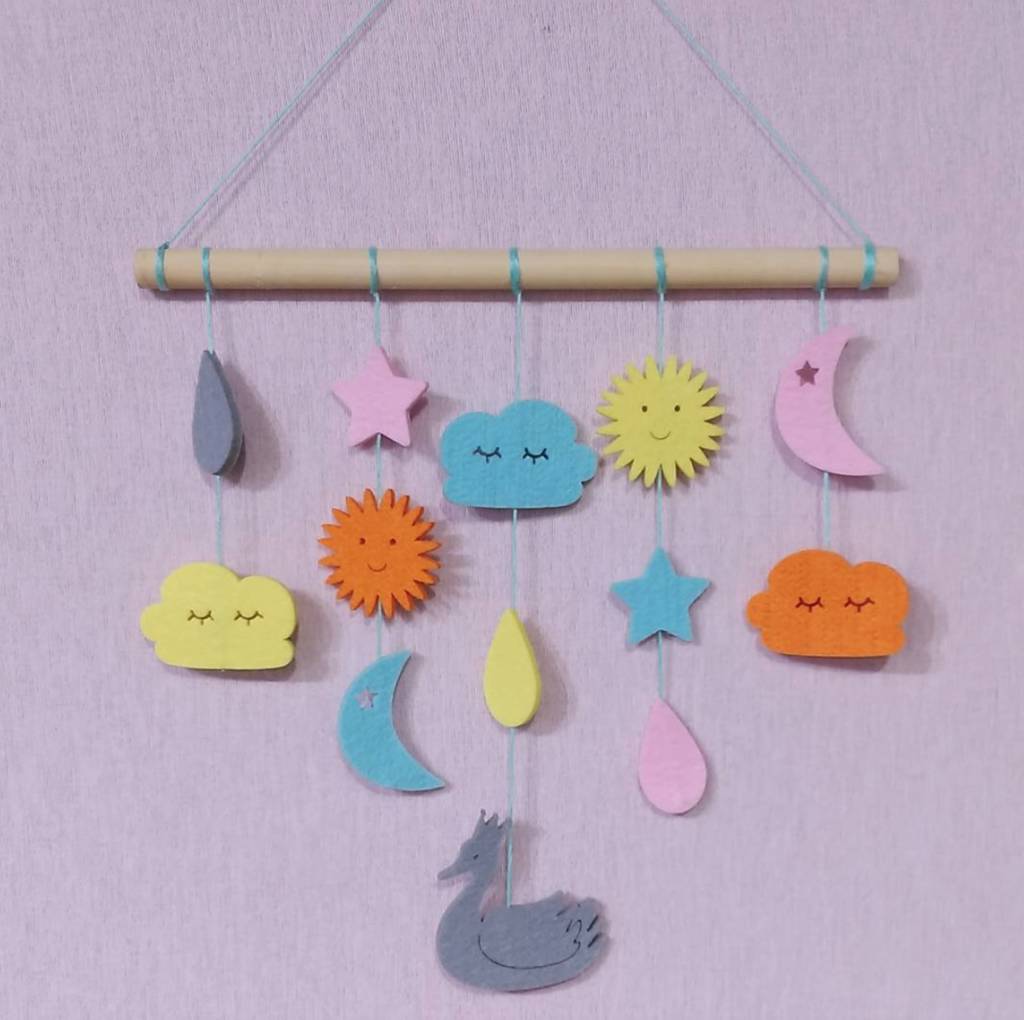 Felt Nursery Wall Hanger By SNACKZILLA