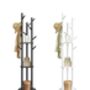 Coat Rack Coat Stand Hall Tree With Shelves, thumbnail 6 of 6