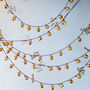 Christmas Garland, Gold Bells And Reindeer, thumbnail 4 of 4