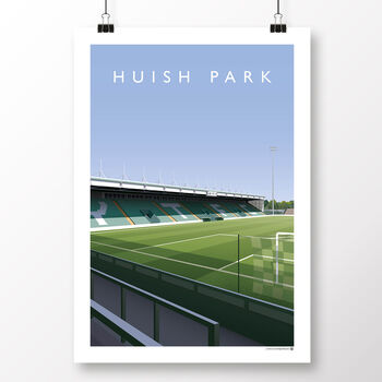 Yeovil Town Huish Park Poster, 2 of 7