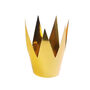 Metallic Gold Party Crowns Pack Of Three, thumbnail 1 of 4