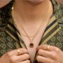 Gold Plated Italian Thin Rope Chain Necklace, thumbnail 8 of 11