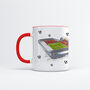 Brentford Dad Football Mug, Dad Gift, thumbnail 3 of 3