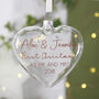 Personalised '1st Christmas As Mr And Mrs' Bauble, thumbnail 3 of 8
