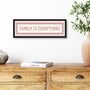 Framed Family Is Everything Print, thumbnail 4 of 8