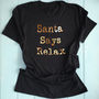 Santa Says Relax T Shirt Assorted Colours, thumbnail 1 of 4