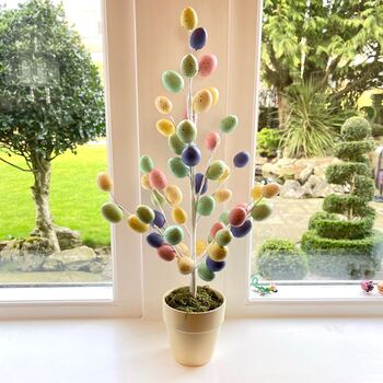 Decorative Easter Tree In Pastel Colours, 3 of 6