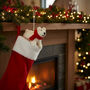 Handmade Christmas Winter Polar Bear Hanging Decoration, thumbnail 9 of 9