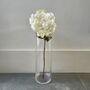 Artificial White Peony Stem, thumbnail 3 of 7