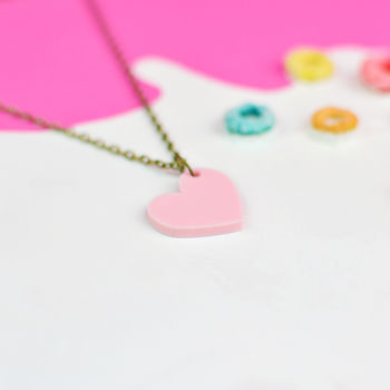 Colourful Love Heart Necklace, 5 of 5