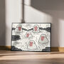 Snow Monkey Wall Art | Japanese Zen Bathroom Print, thumbnail 7 of 9
