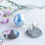 Sterling Silver 'Something Blue' Wedding Bouquet Charm, thumbnail 1 of 4
