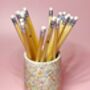 Terrazzo Toothbrush Holder | Make Up Brush Pot, thumbnail 7 of 9