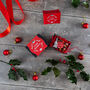 Christmas Mini Salted Caramel Brownie And Tea Gift Box, thumbnail 3 of 3