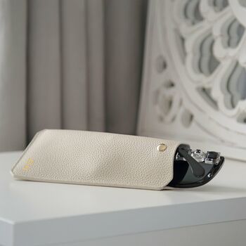 Pebble Leather Personalised Glasses Case, 2 of 10