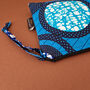 Large African Print Zip Pouch | Adedapo Print, thumbnail 6 of 7