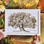 Personalised Family Tree Birth Flower Print, thumbnail 6 of 8