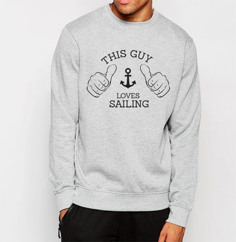 Mens / Womens Sailing Sweatshirt, 4 of 6