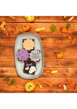 Halloween Belgian Chocolate Brownie Gift Box, 2 of 5