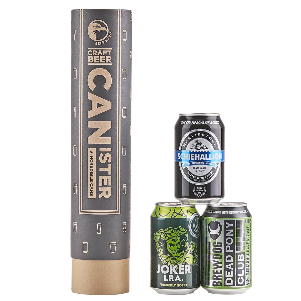 Best Of Scotland Beer Canister Gift Idea By Beer Hawk