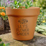 Personalised Gardening Terracotta Plant Pot, thumbnail 5 of 9