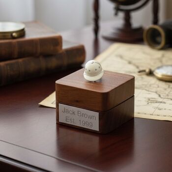 Personalised Polo Helmet Lapel Pin, 2 of 11