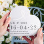 Personalised Free Text Heart Ornament, thumbnail 3 of 6