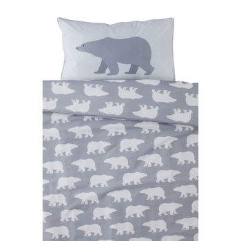 Polar Bear Print Children's Bedding Set, 3 of 6