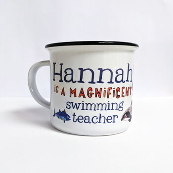 Personalised Swimming Teacher Mug, 10 of 12