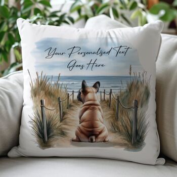 Personalised French Bulldog Dog Beach Walk Collection, 3 of 7