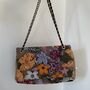 Floral Sequin Chain Cross Body Shoulder Bag, thumbnail 2 of 4