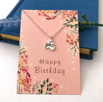 Sterling Silver Mini Holly Well Done Necklace, 3 of 12