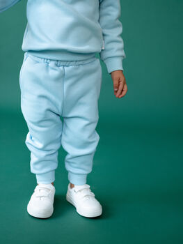 Frost Fleeced Tracksuit Kids Ribbed Cotton, 2 of 6
