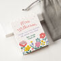 Floral Thank You Teacher Lego® Building Block Keepsake, thumbnail 1 of 2