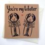 You're My Lobster Card, thumbnail 2 of 3