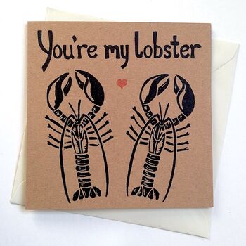 You're My Lobster Card, 2 of 3