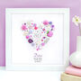 Personalised 80th Birthday Button Heart, thumbnail 1 of 5
