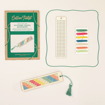 Make Your Own Stitched Tassel Bookmark, 3 of 10