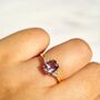 Lavender Amethyst Ring In Sterling Silver, thumbnail 8 of 11