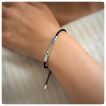 Personalised Family, Eternity, Adjustable Bracelet, 7 of 11