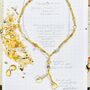 Golden Treasure Beach Charm Necklace, thumbnail 10 of 11