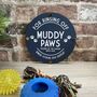 For Rinsing Muddy Paws Garden Sign, thumbnail 1 of 7