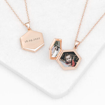 Personalised Rose Gold Plated Locket, 9 of 12