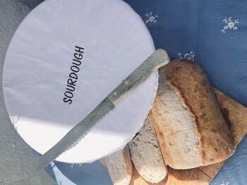 Individual Sourdough Reusable Cotton Bowl Cover, 5 of 6