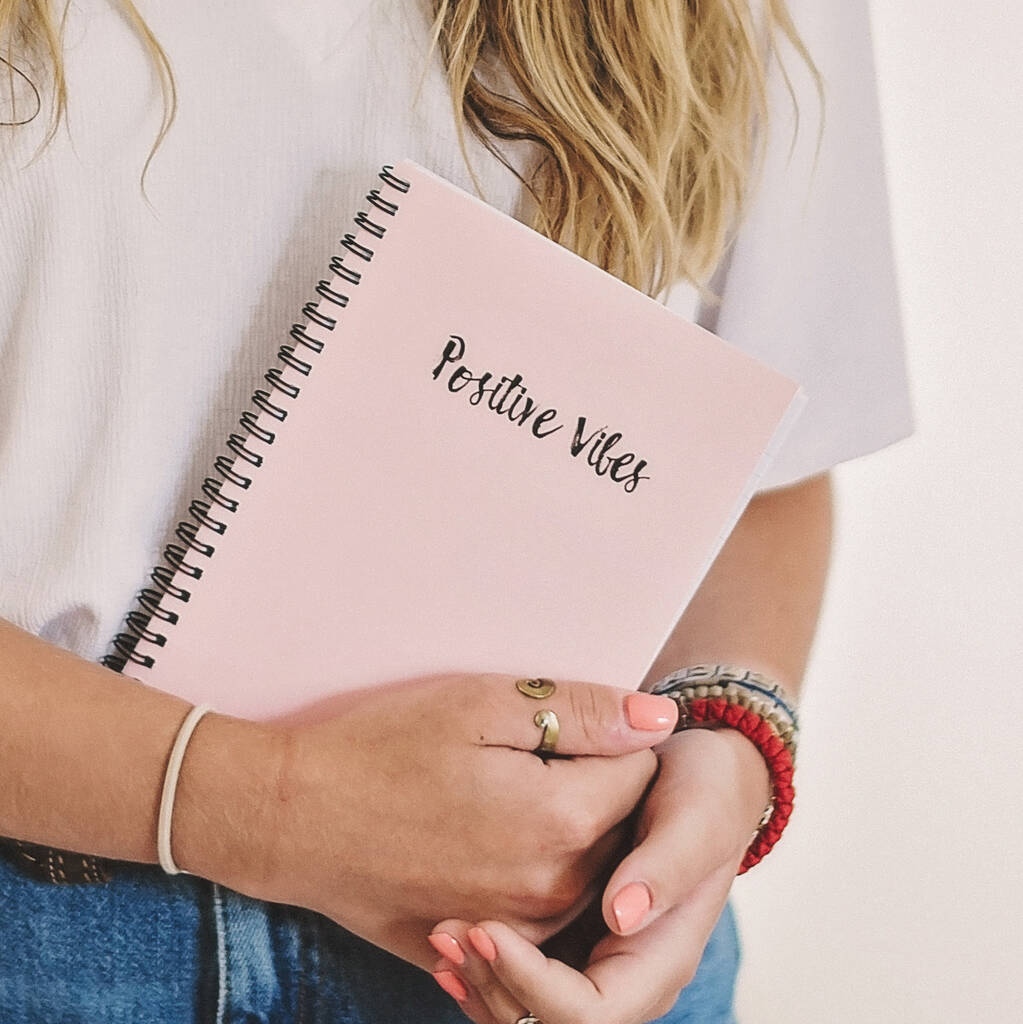 positive vibes notebook by equipp