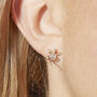 Perfect Prezzie Gold Plated Christmas Earring Set, thumbnail 5 of 7