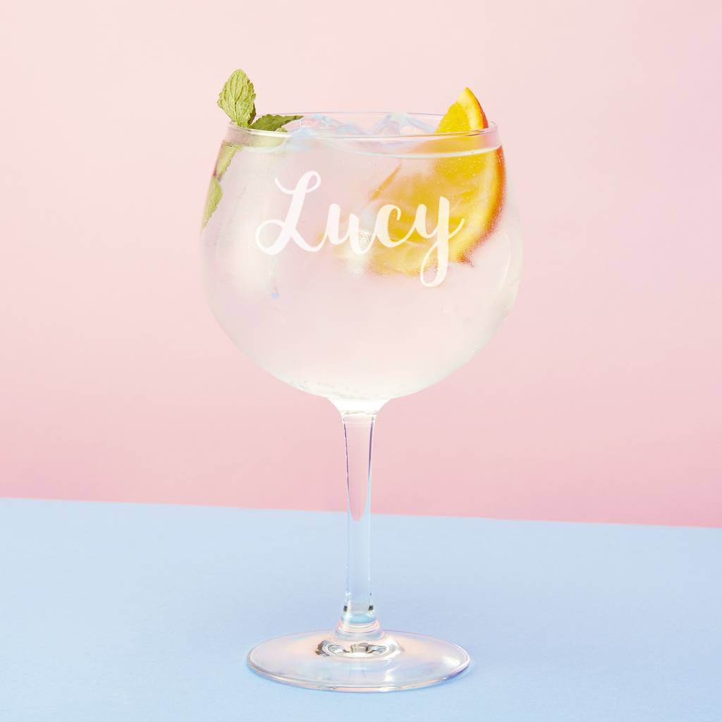 Personalised Gin Glass, 1 of 5