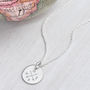 Personalised Sterling Silver Traveller Necklace, thumbnail 1 of 6